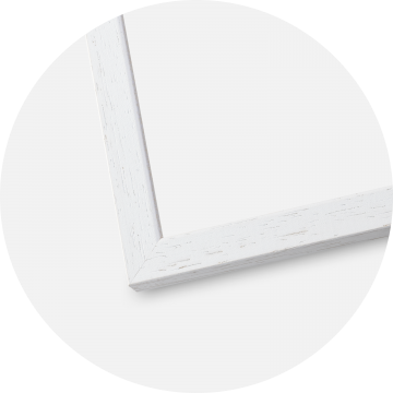 Moldura Edsbyn Warm White 40x70 cm - Passe-partout Branco 30x60 cm