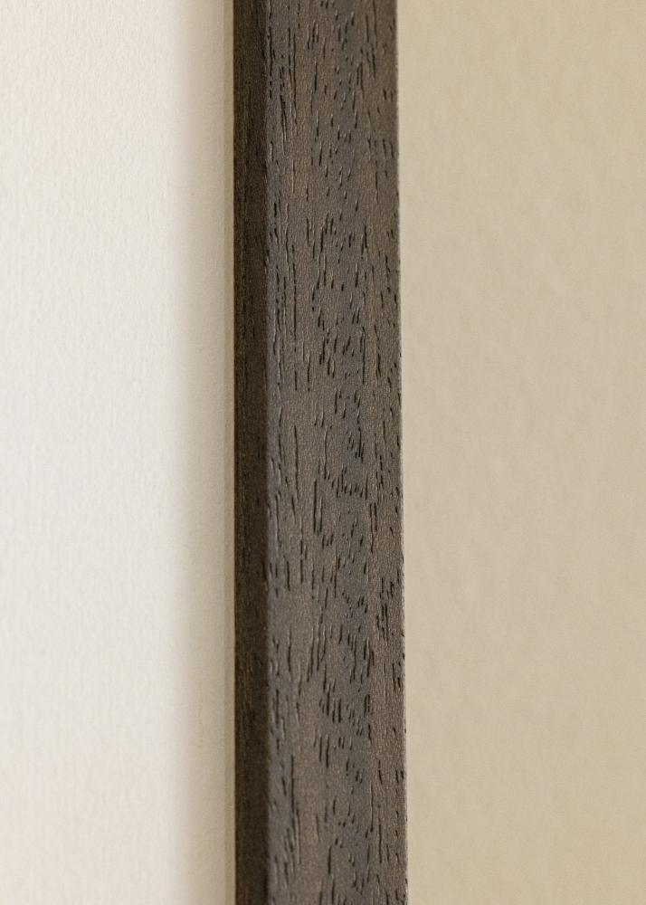 Moldura Brown Wood Vidro acrlico 60x85 cm