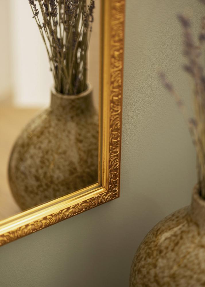 Espelho Nostalgia Dourado 40x100 cm