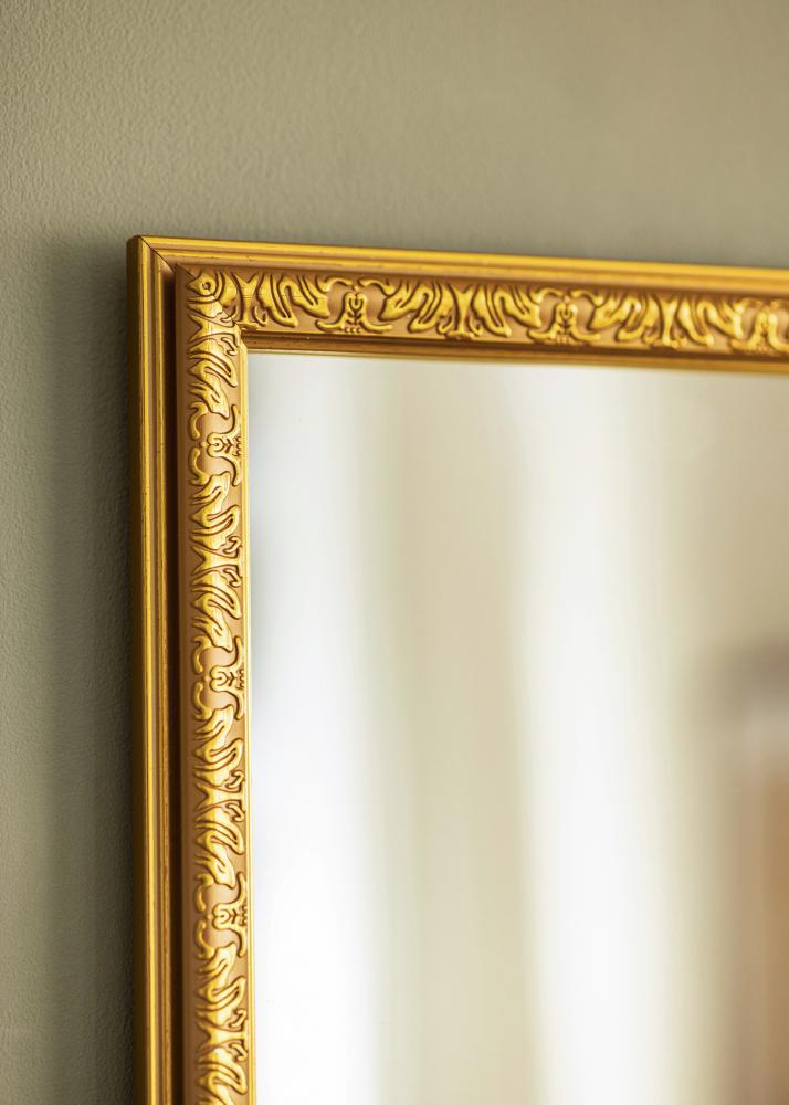 Espelho Nostalgia Dourado 40x120 cm