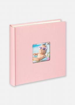 Fun lbum de beb Cor-de-rosa - 30x30 cm (100 Branco sidor/50 folhas)