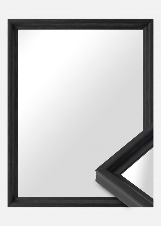 Espelho Arjeplog Preto acastanhado - Tamanho personalizável