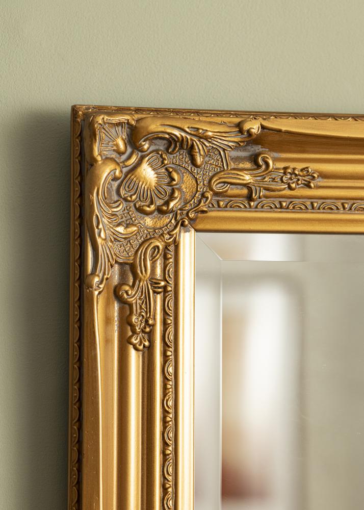 Espelho Antique Dourado 50x70 cm