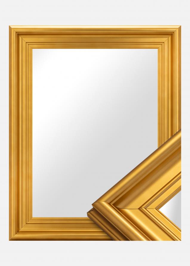 Espelho Mora Dourado - Tamanho personalizável