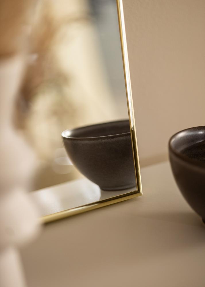 Espelho Kpenhamn Dourado - Tamanho personalizvel