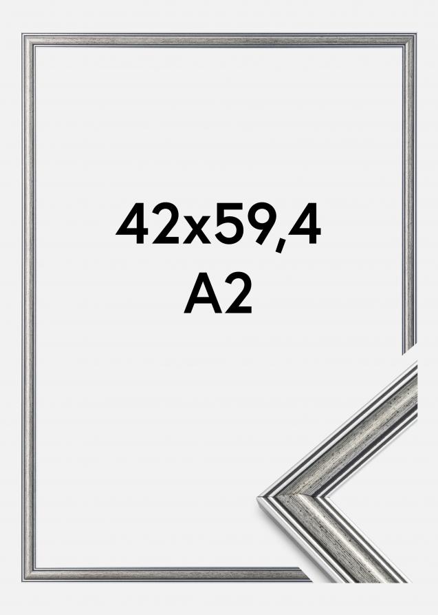Moldura Frigg Prateado 42x59,4 cm (A2)