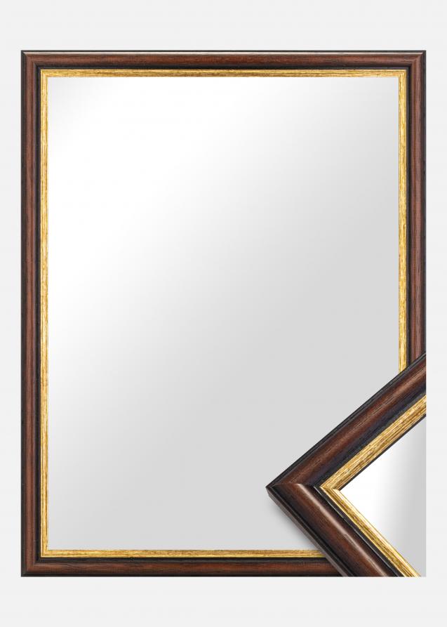 Espelho Siljan Castanho - Tamanho personalizável