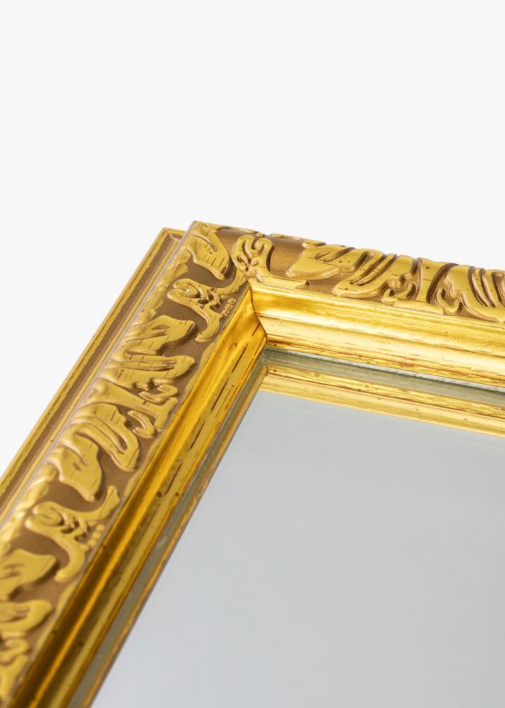Espelho Nostalgia Dourado 30x40 cm