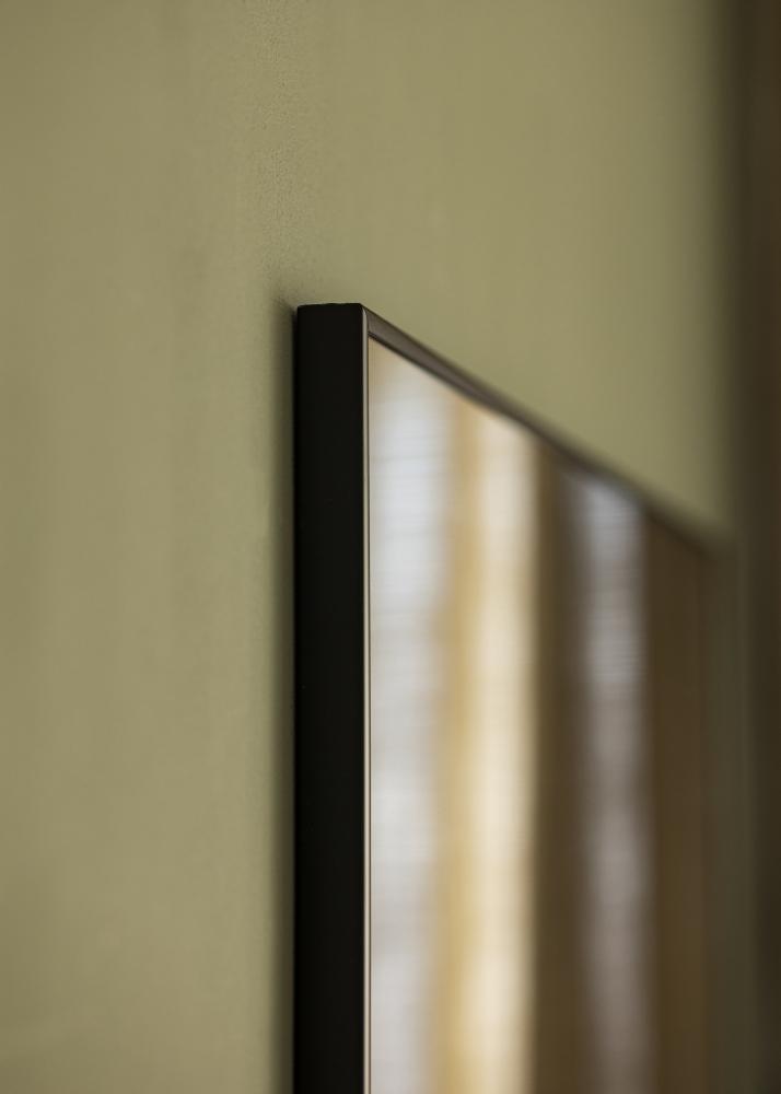 Espelho Minimal Black 70x70 cm