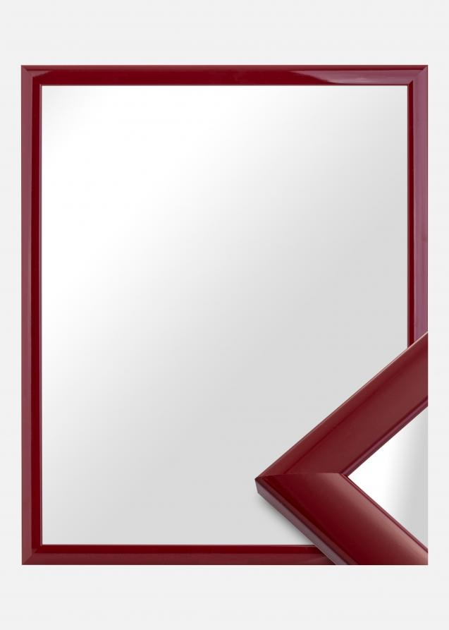 Espelho Dorset Vermelho-escuro - Tamanho personalizável