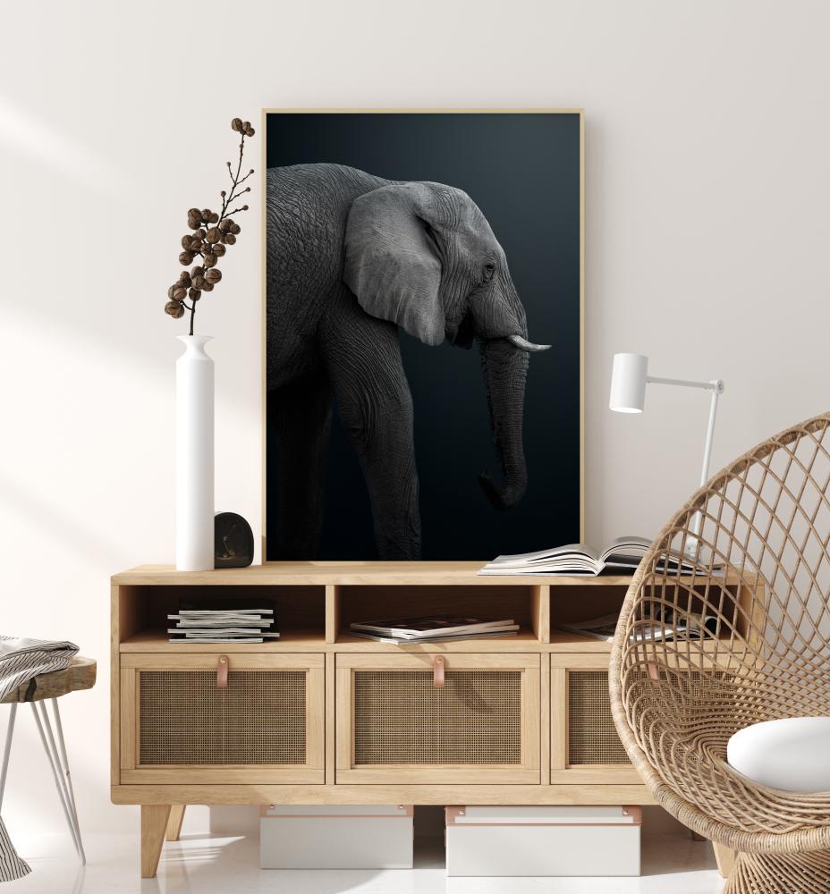 Namibian Elephant Pster