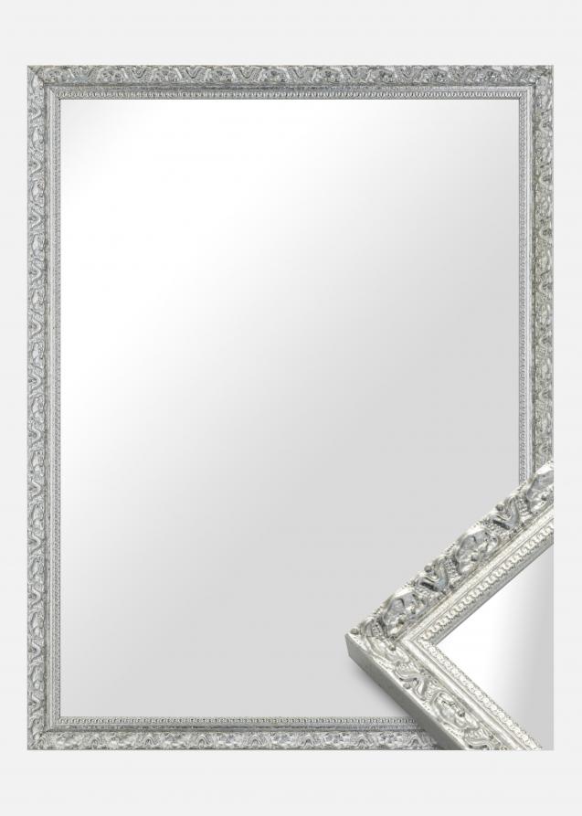 Espelho Smith Prateado - Tamanho personalizável