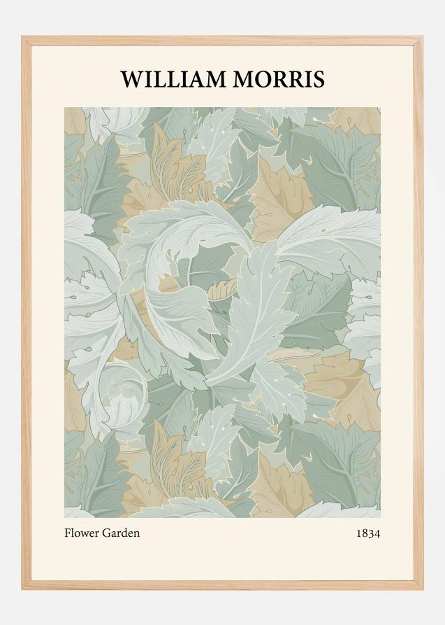 William Morris - Flower Garden 4 Póster