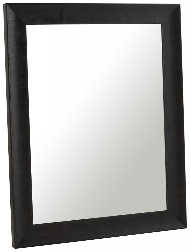Espelho Ribe Preto Folha de madeira de urze - Tamanho personalizvel