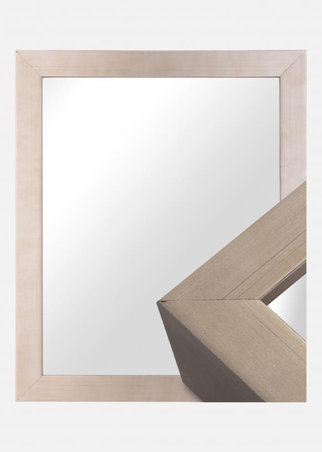 Espelho Somerset Prateado - Tamanho personalizável