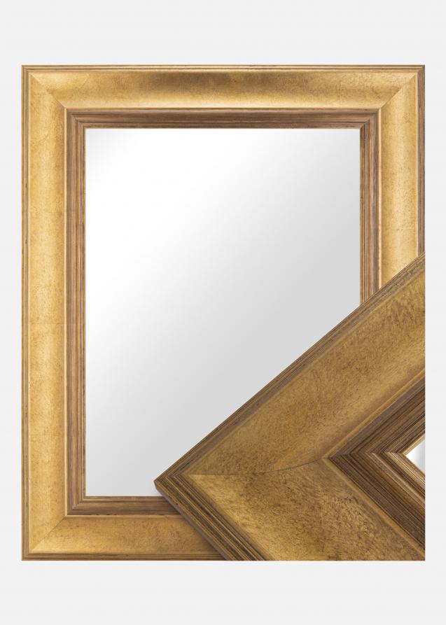 Espelho Belfast Dourado-escuro - Tamanho personalizável