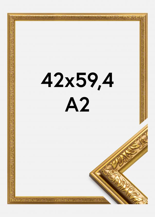Moldura Nostalgia Dourado 42x59,4 cm (A2)