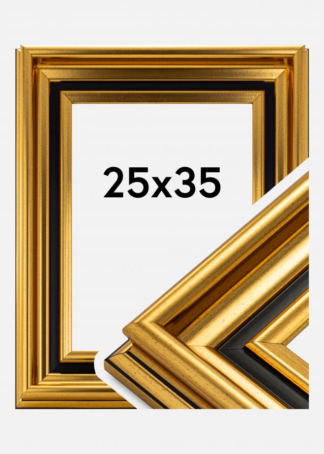Moldura Gysinge Premium Dourado 25x35 cm