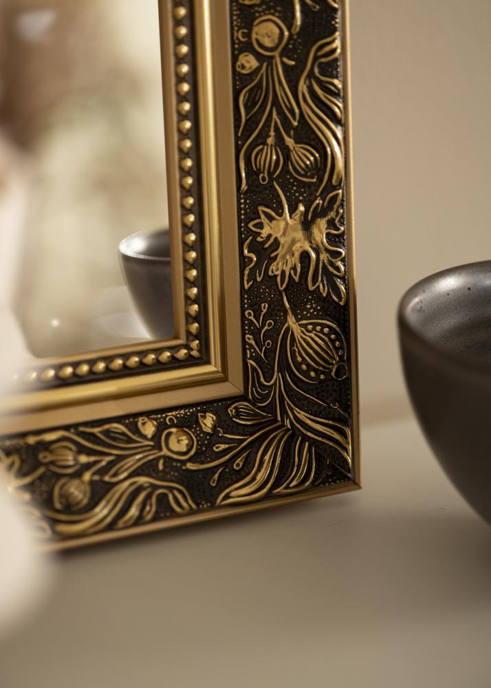 Espelho Medevi Dourado - Tamanho personalizvel