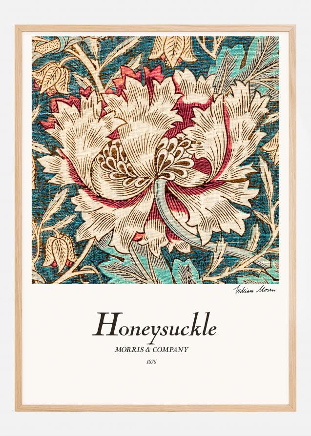 William Morris - Honeysuckle Póster