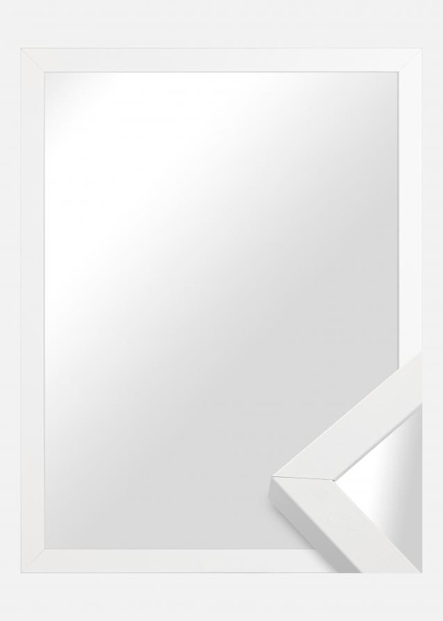 Espelho Amanda Caixa Branco - Tamanho personalizável