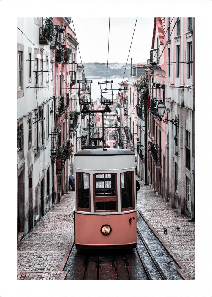 Lisbon Cable Car Pster