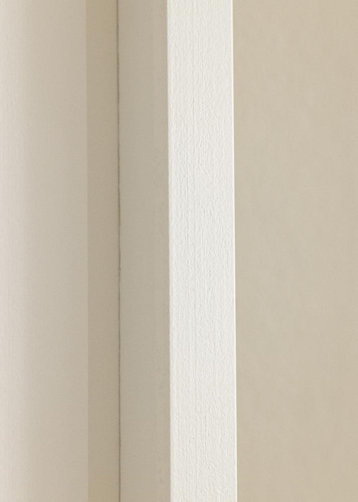 Moldura Amanda Caixa Vidro acrlico Branco 100x100 cm