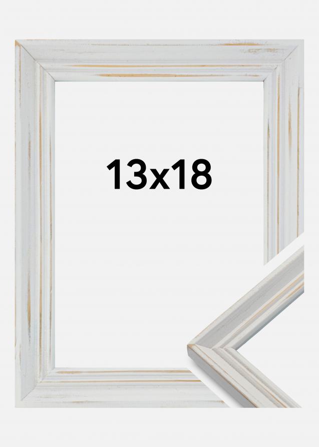 Moldura Vintage Home Branco 13x18 cm
