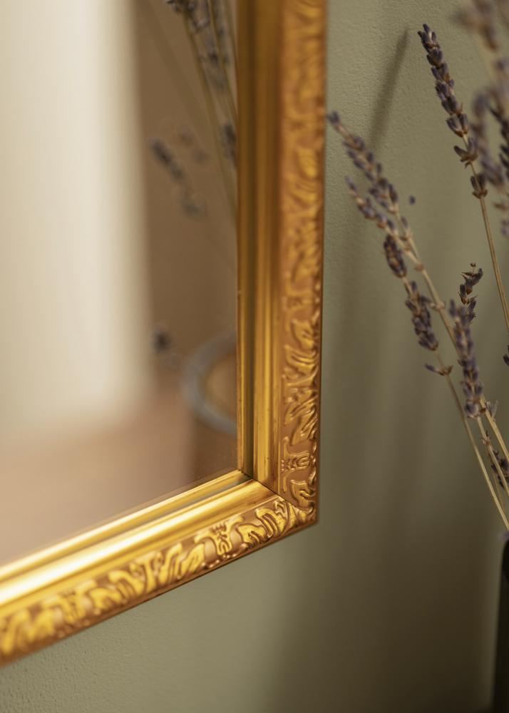 Espelho Nostalgia Dourado 40x80 cm