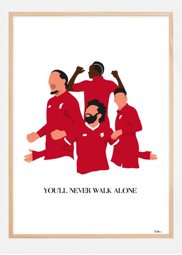 You Will Never Walk Alone-Liverpool Players Póster