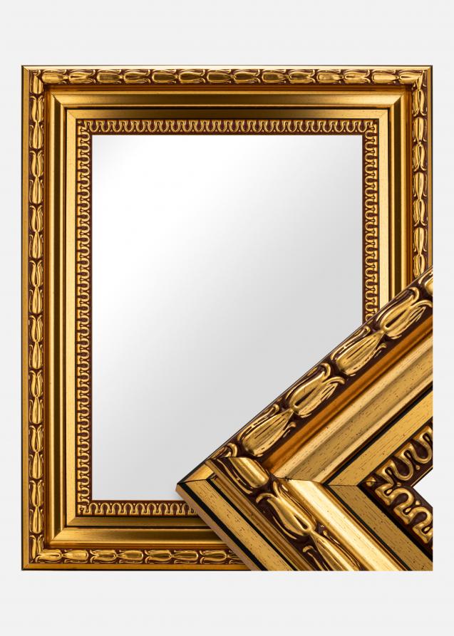 Espelho Birka Dourado - Tamanho personalizável