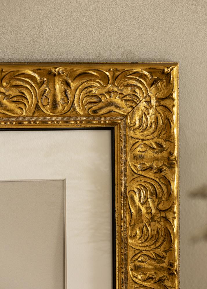 Moldura Durham Dourado - Tamanho personalizvel