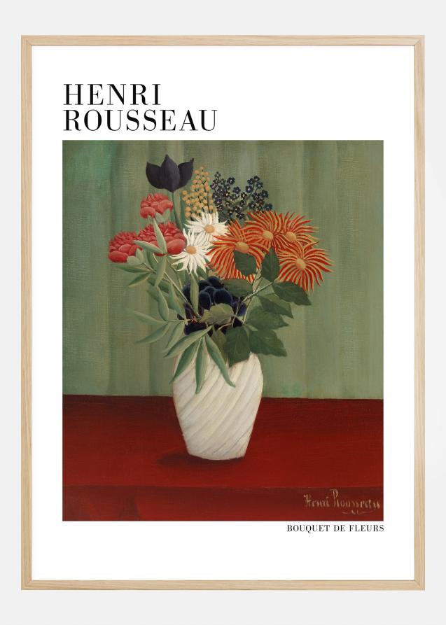 Henri Rousseau - Bouquet De Fleurs Póster