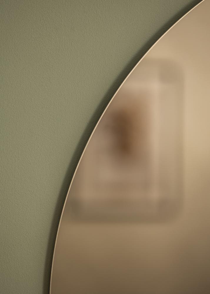KAILA Redondo Espelho Dfolha Bronze 80 cm