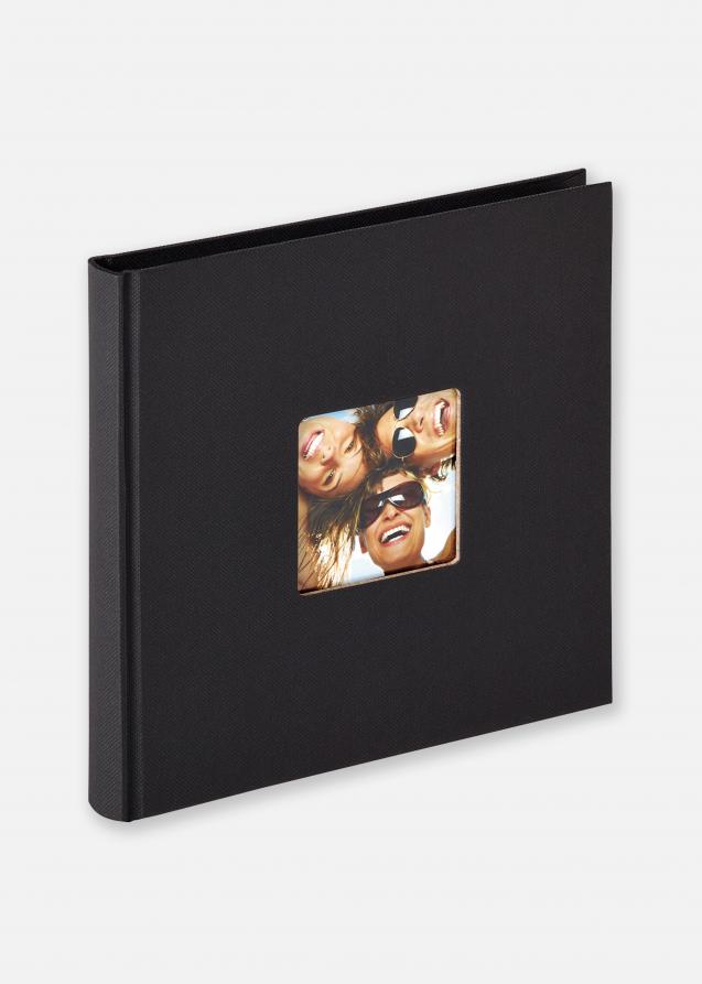 Fun Álbum Preto - 18x18 cm (30 Páginas pretas / 15 folhas)