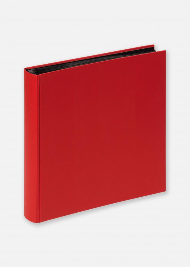 Fun Vermelho - 30x30 cm (100 Páginas pretas / 50 folhas)