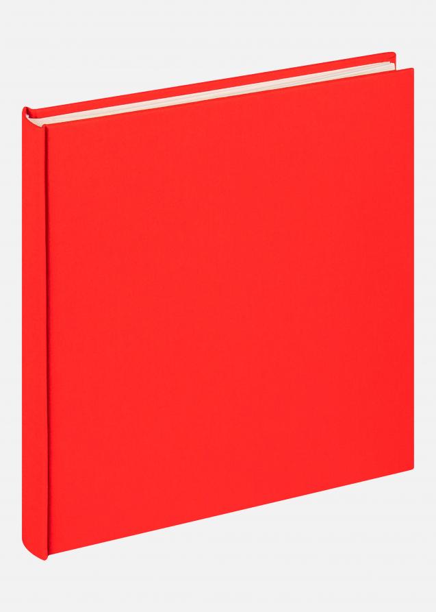Cloth Álbum Vermelho - 22,5x24 cm (40 Páginas brancas / 20 folhas)
