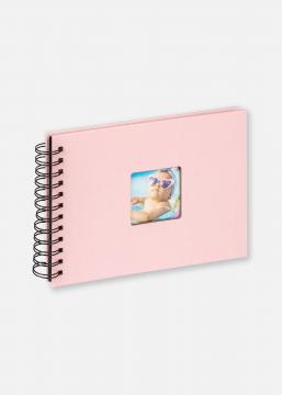 Fun lbum de beb Cor-de-rosa - 23x17 cm (40 Preto sidor/20 folhas)
