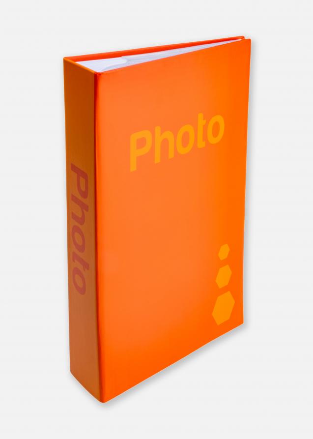 ZEP Álbuns de fotografias Cor de laranja - 402 Fotografias em formato 11x15 cm