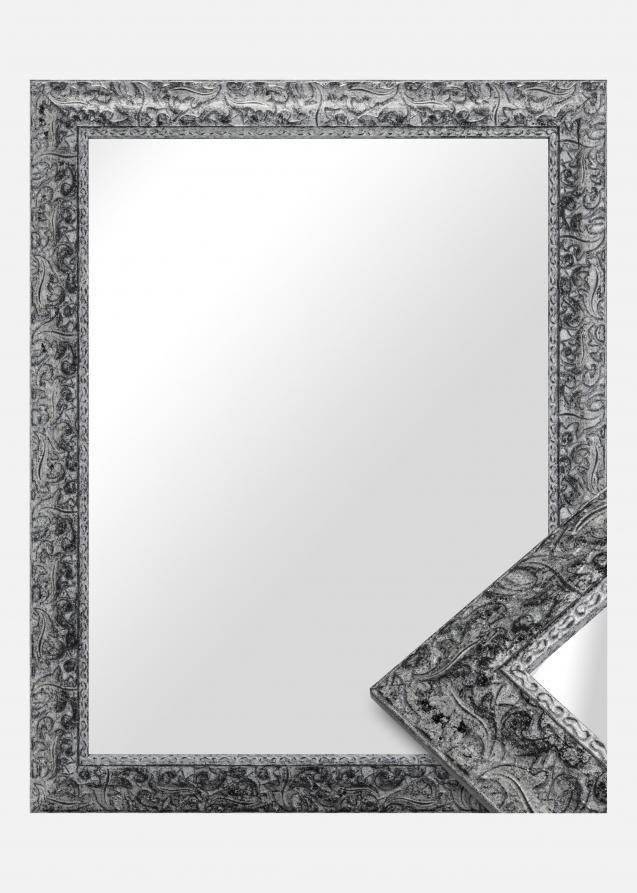 Espelho Ralph Prateado - Tamanho personalizável