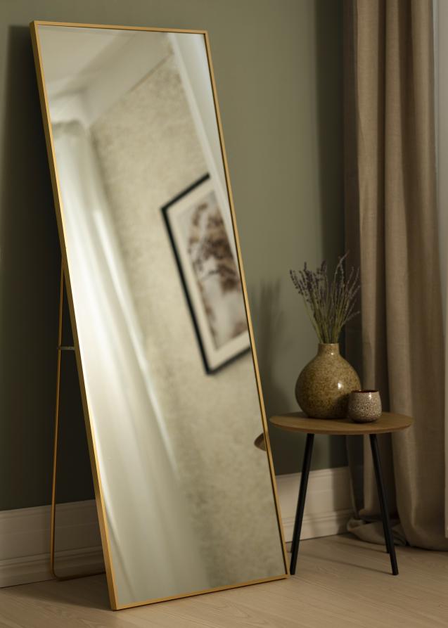 Espelho Tall Rectangle Dourado 55x150 cm