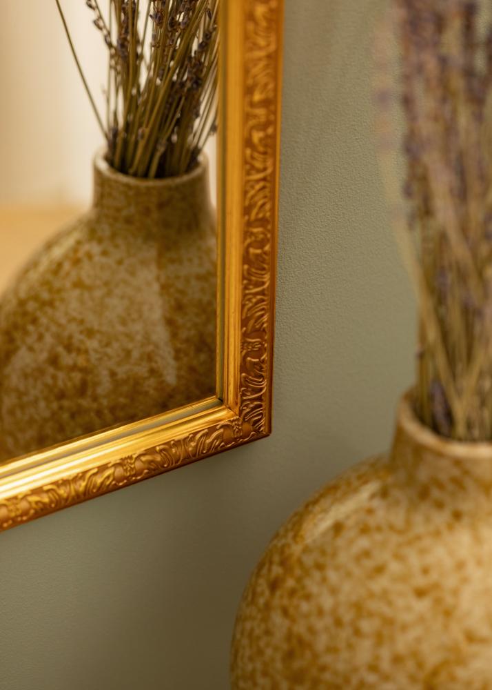 Espelho Nostalgia Dourado 70x100 cm
