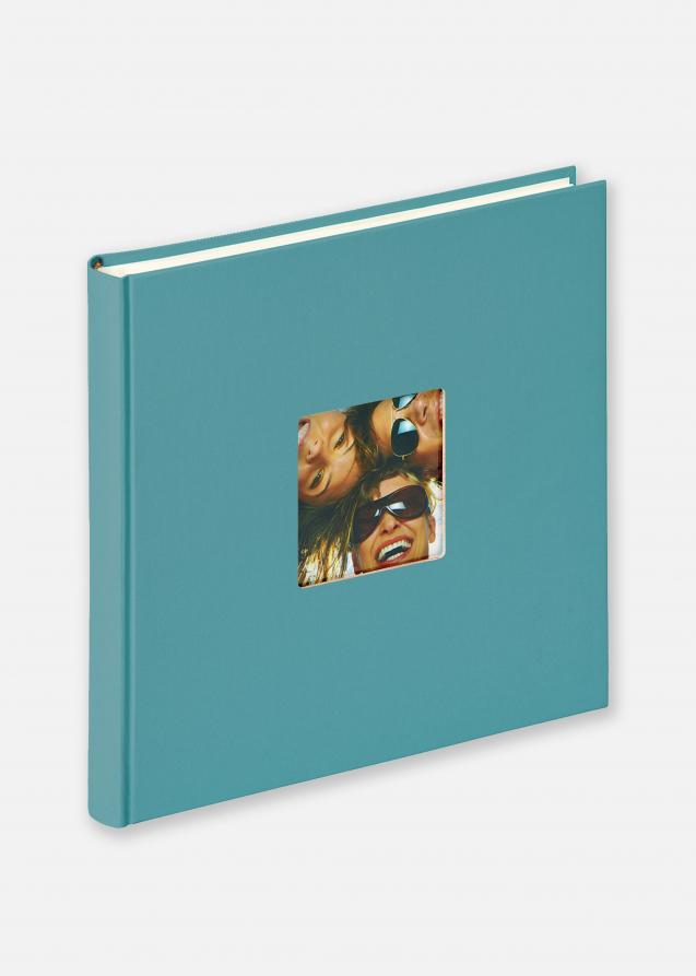 Fun Álbum Turquesa - 26x25 cm (40 Páginas brancas / 20 folhas)