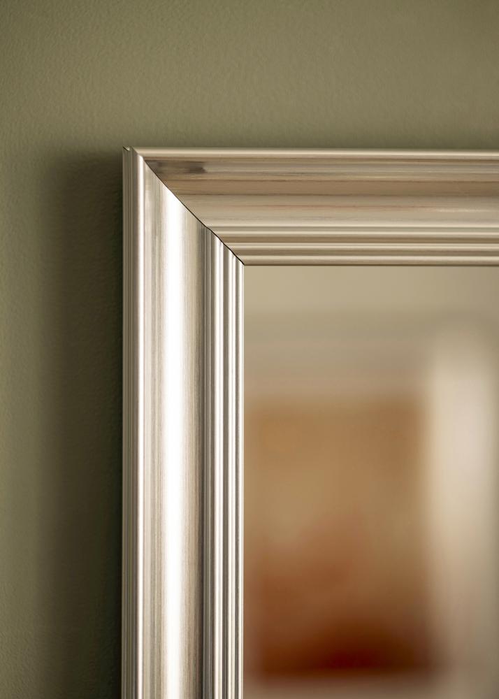 Espelho Alice Prateado 40x80 cm
