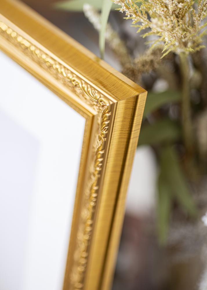 Moldura Ornate Vidro acrlico Dourado 50x70 cm