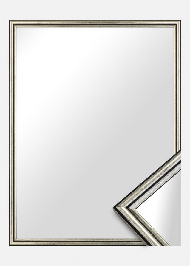 Espelho Horndal Prateado - Tamanho personalizável