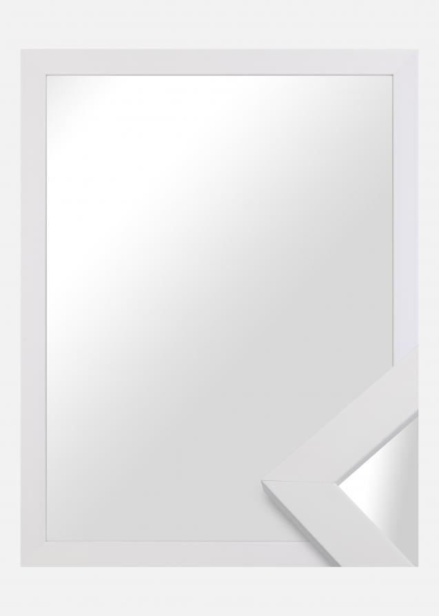 Espelho White Wood - Tamanho personalizável