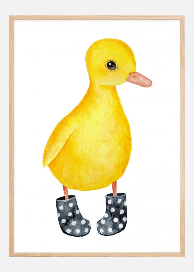 Duck in shoes Póster