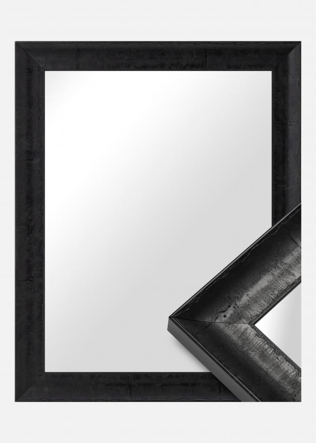 Espelho Ribe Preto Folha de madeira de urze - Tamanho personalizável