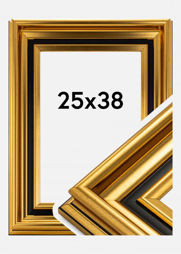 Moldura Gysinge Premium Dourado 25x38 cm